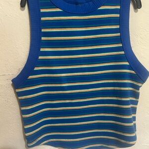 Wild Fable Multicolor Striped Tank Top